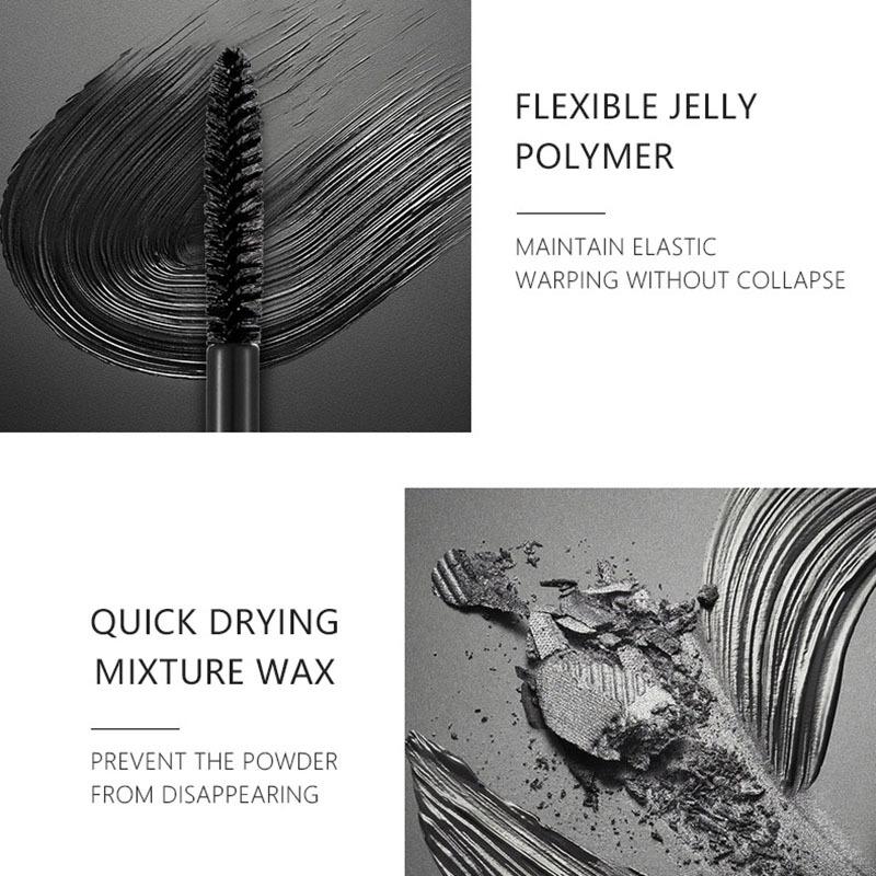 Тушь для ресниц 4D Тушь для ресниц Густая вьющаяся водостойкая тонкая и не размазывающаяся тушь для ресниц