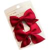 Korean Bow Hair Clips for Girls - Cute Small Hairpins & Accessories for Babies and Kids