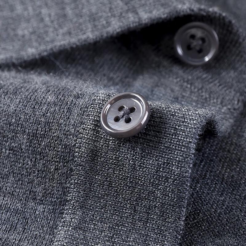 Мужской свитер поло с высоким воротом Antonio из тонкого 100% кашемира