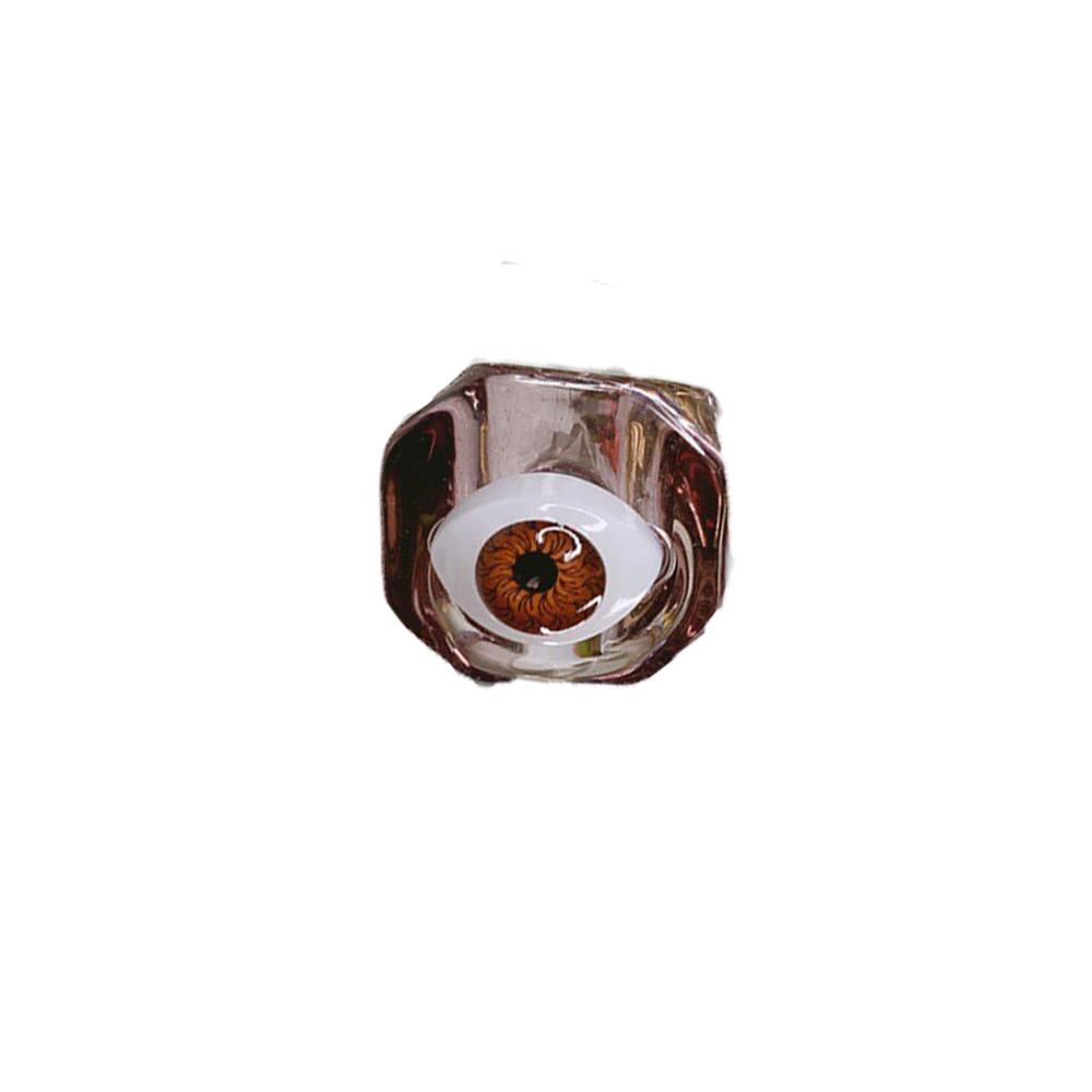 Личность Новый Панк Для Женщин Акриловые Модные Украшения Кольца Из Смолы Глаз Демона Кольцо На Палец