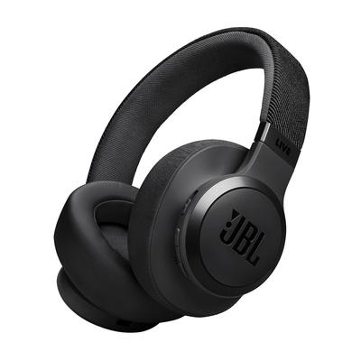 JBL LIVE 770 NC стиль дизайн гибридное шумоподавление Bluetooth-совместимые многоточечные накладные наушники черные JBLLIVE770NCBLK