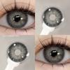 AMARA Blue Colored Contact Lenses Natural Look Green Eye Lenses Gray Contact Color Lenses Beauty Pupil Eye Cosmetics Yearly Use