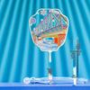 Harbin Central Street Landmark Fan-Shaped Metal Bookmark - Chinese Cultural and Creative Souvenir