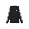 Three-Stripe Tracksuit Training Knit Hoodie Men Outerwear Black DT9896