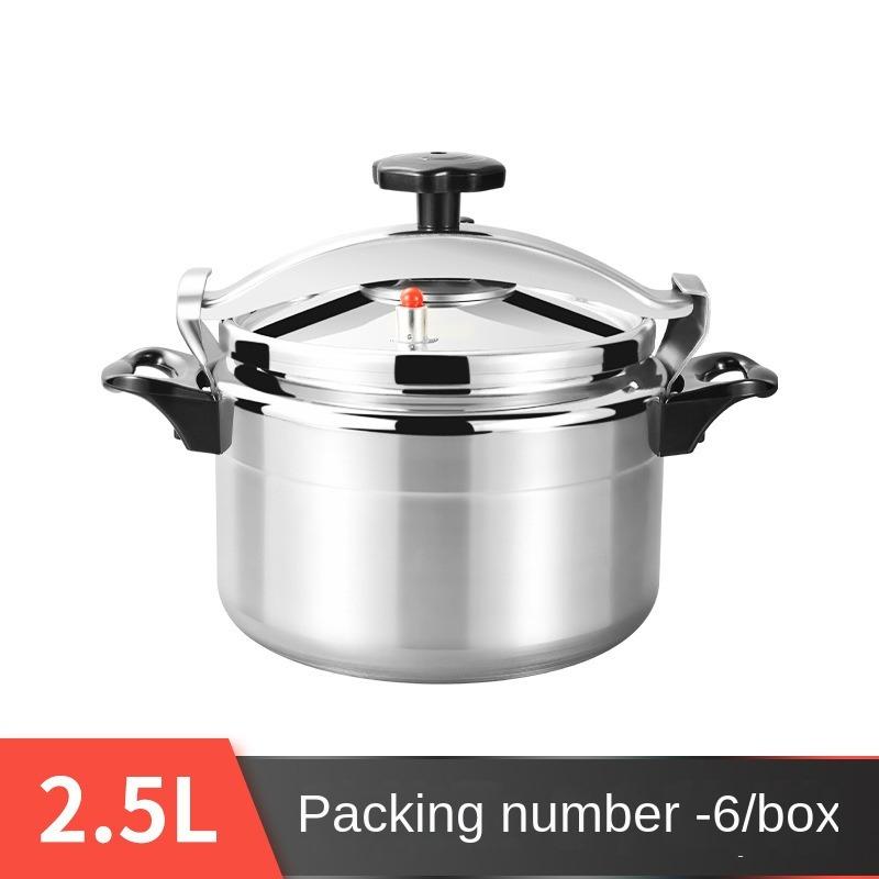 2.5-11L Gas Cooker Pot Aluminum Saucepan Stew Pot Multifunctional High Pressure Cooker  Resturant