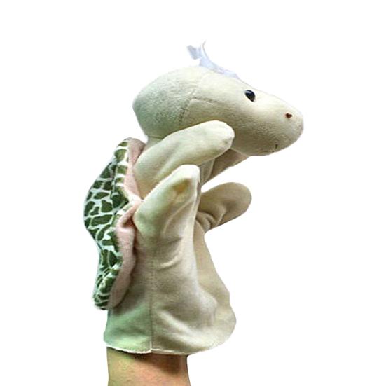 Animal Hand Puppet Super Soft Tear-Resistant Flannel Hand Puppet Storytelling Preschool Role Play Toy for Home