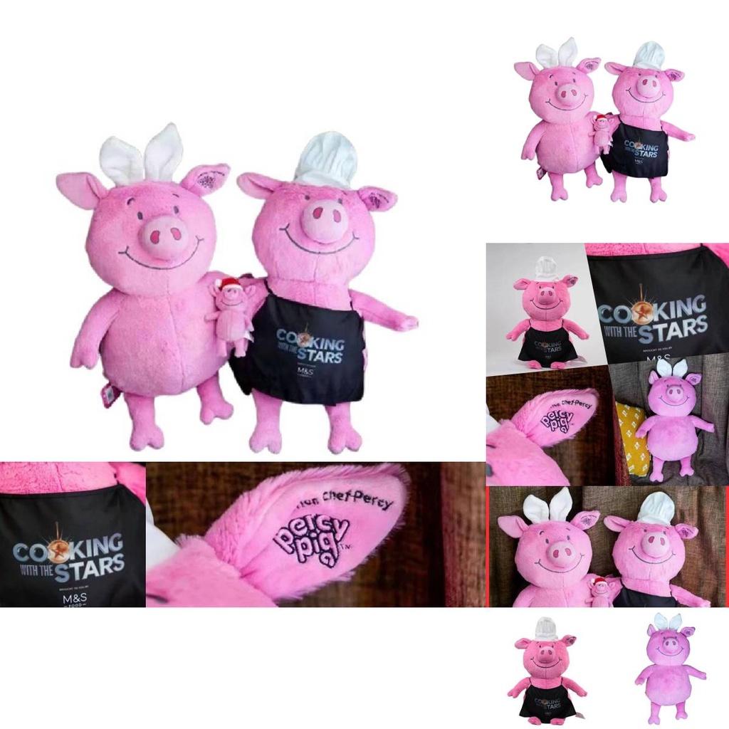 British M&s Pig Plush Toy Soft And Breathable Material