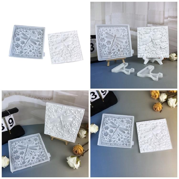 Многоцелевая силиконовая форма для рукоделия Универсальная силиконовая форма для литья настенного искусства для Resin Art и настольных украшений