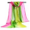 Sunscreen Long Wrap Shawl 160*50cm Beach Gauze Scarf Fashion Chiffon Scarf  for Women