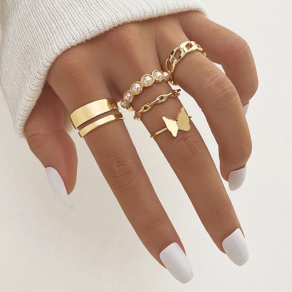 2024 2023 Набор колец «Бабочка Любовь» Кольцо с бриллиантом Орнамент Кольцо с гравировкой динозавра Кольцо Подарок Драгоценный камень Роскошный подарочный аксессуар Женское кольцо Подходящее кольцо