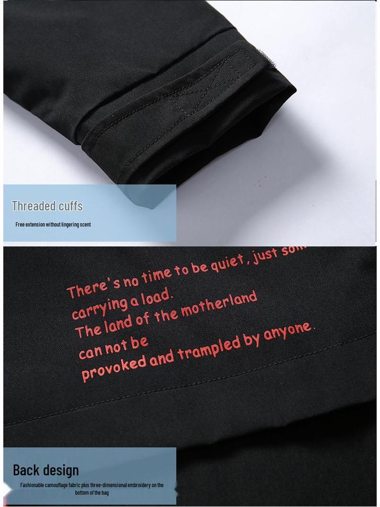 2019 Весна/Осень Мужская Модная Рабочая Куртка Большого Размера