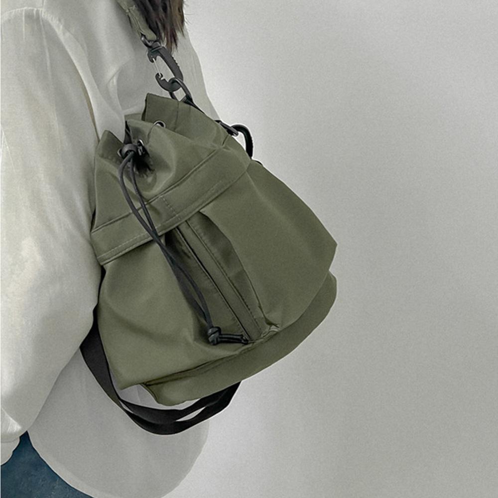 Сумка-ведро с завязками и складками, сумки через плечо для женщин, модная сумка