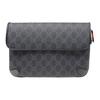 Серия GG Supreme Логотип Магнитная застежка ПВХ Сумка через плечо Сумки унисекс Черный 792091-FADJA-1042