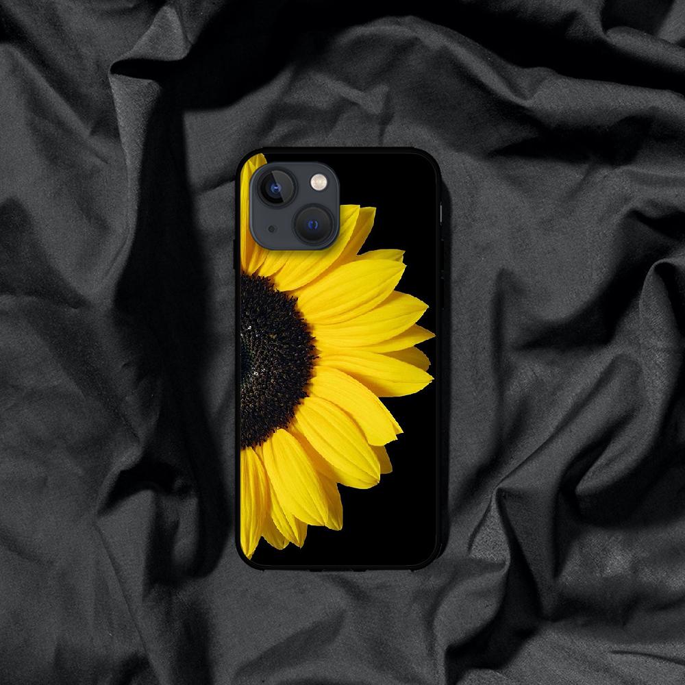 Чехол для телефона «Подсолнух» для iPhone Samsung Galaxy Redmi Xiaomi Oppo OnePlus Note SA 7 8 9 10 11 12 13 14 20 21 22 23 53 54 Pro Max Plus Ultra