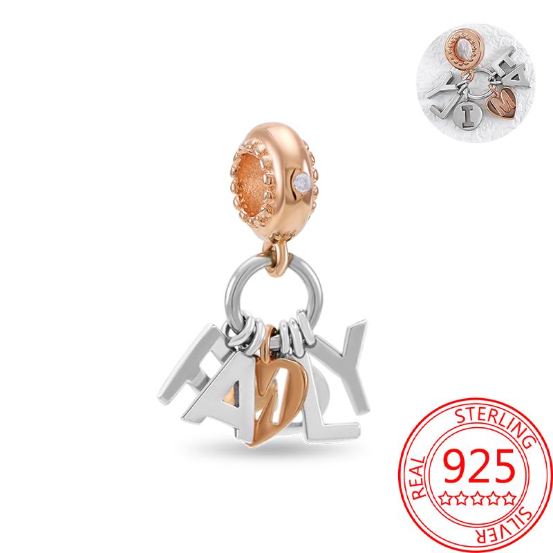 Медь Настоящее Розовое Золото Розовый Осьминог Летняя Черепаха Сердце Подвеска Шарм Подходит для Оригинальных Браслетов Ожерелий Браслет Девушка