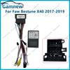 Car 16pin Wiring Harness Adapter Canbus Box Decode Android Radio Power Cabler For Faw Bestune X40 YQBT-RZ-12