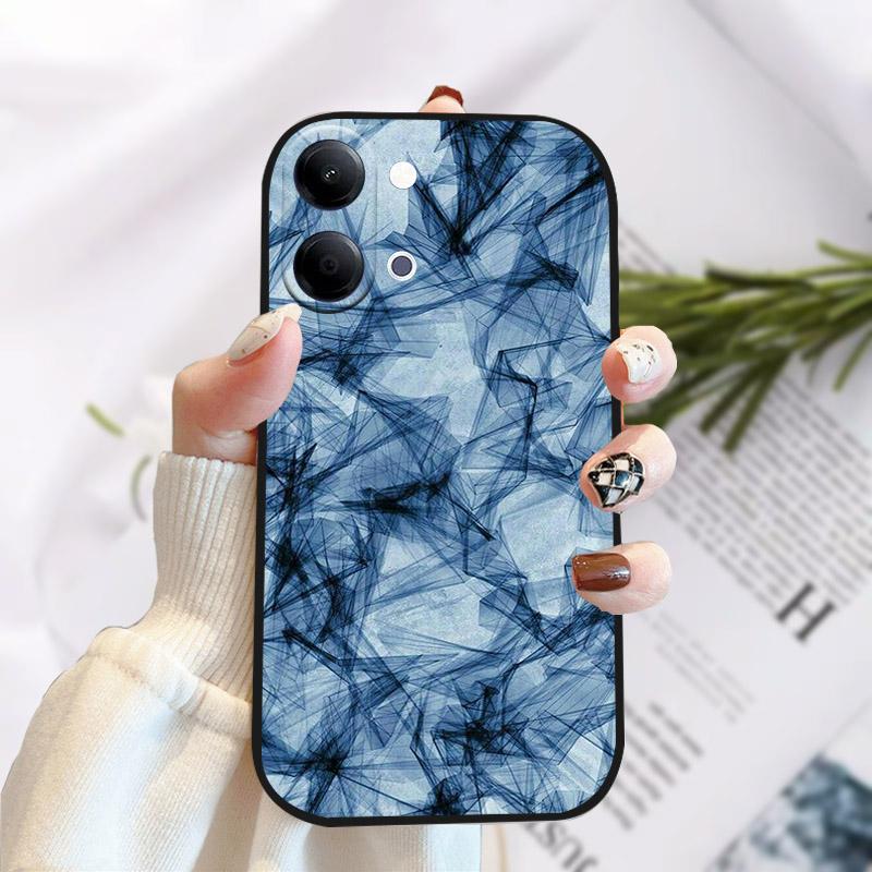 For VIVO Y05 Y 05 4G Case Fashion Painted Shockproof Bumper For VIVO Y11D Y21 4G 2026 Silicone Cover Soft TPU Phone Shell Coque