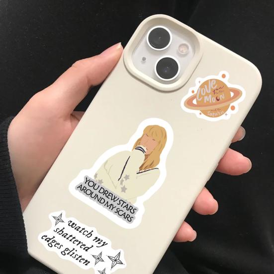 8 листов мультяшные наклейки для скрапбукинга водонепроницаемые граффити наклейка гитара скейтборд холодильник чехол для телефона бутылка с водой DIY украшения