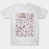 Футболка женская Рождественская коллекция Harajuku Print Kawaii футболка летняя женская футболка с коротким рукавом топ футболка
