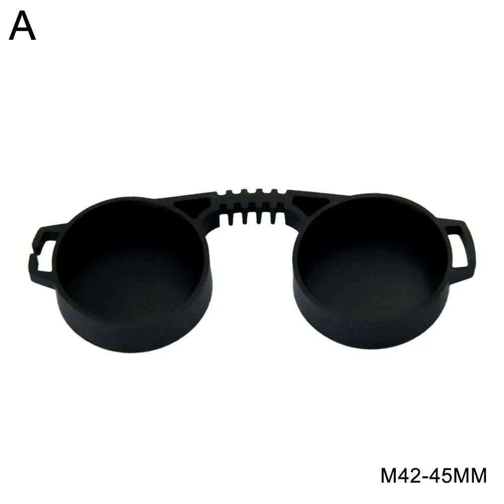 Binoculars Protective Cover 42mm/52mm Rubber Eyepiece Cover Accessories Objective Fire Lens Spyglass Decoration Prevention W2N4