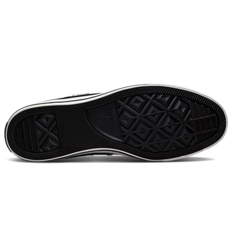 Converse Chuck Taylor All Star Модные высокие эспадрильи Унисекс Черно-желтые