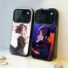 1 шт. Очаровательный чехол для телефона S-Shinomiya K-Kaguya для iPhone17,16,15,14,13,12,11, Pro, MAX Белый Матовый Ударопрочный Чехол