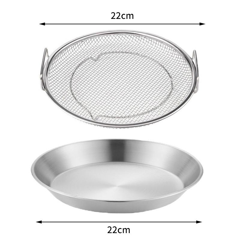 Kitchen Oil Strainer Pan Stainless Steel Frying Oil Strainer Pan Fine Mesh Strainer Basket For Frying Bbq Food French Fries