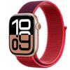 Нейлоновый ремешок-петля Для ремешков Apple Watch 46мм 44мм 40мм 41мм 45мм 42мм Оригинальный ремешок браслет iWatch Серии 11 10 SE 9 8 Ultra 3