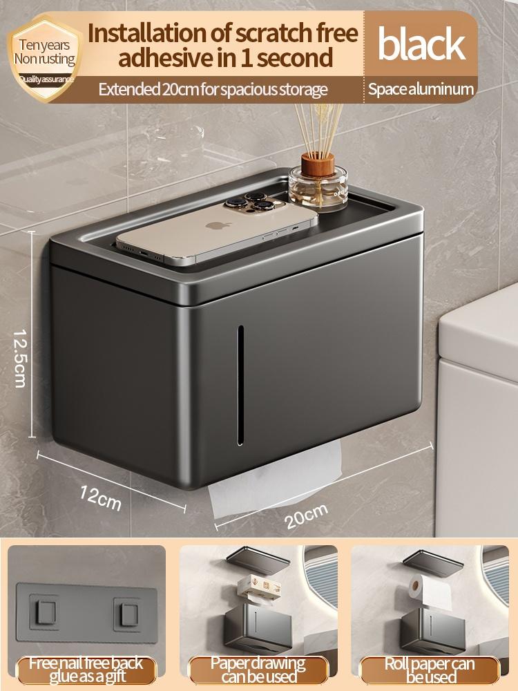 Коробка для туалетной бумаги настенный диспенсер для туалетной бумаги стеллаж для хранения в ванной комнате