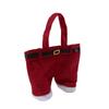 Christmas Santa Pants Handbag Candy Wine Gift Bag Festive Decoration Christmas Wine Bag Wedding Candy Bag Merry Christmas Gift