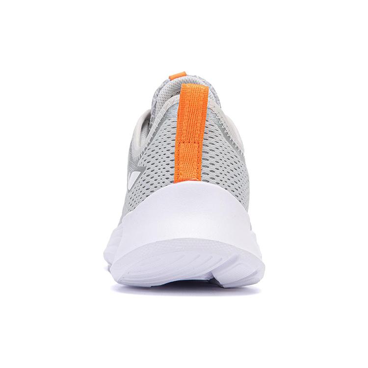 Li Ning Повседневные, нескользящие, износостойкие, дышащие низкие кроссовки для бега мужские, цвет Монетный серый ARBT029-2