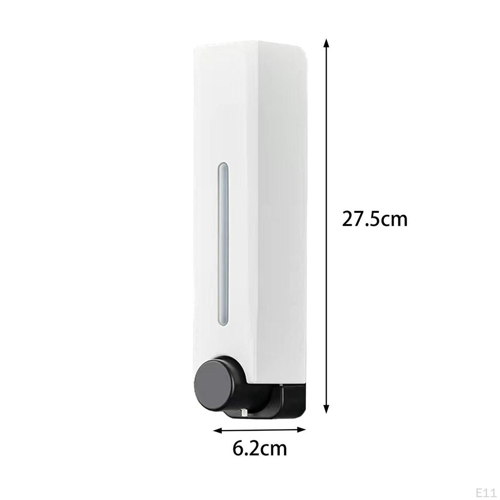 500ml Manual Shampo Soap Dispenser Shower Gel for Kitchen Durable