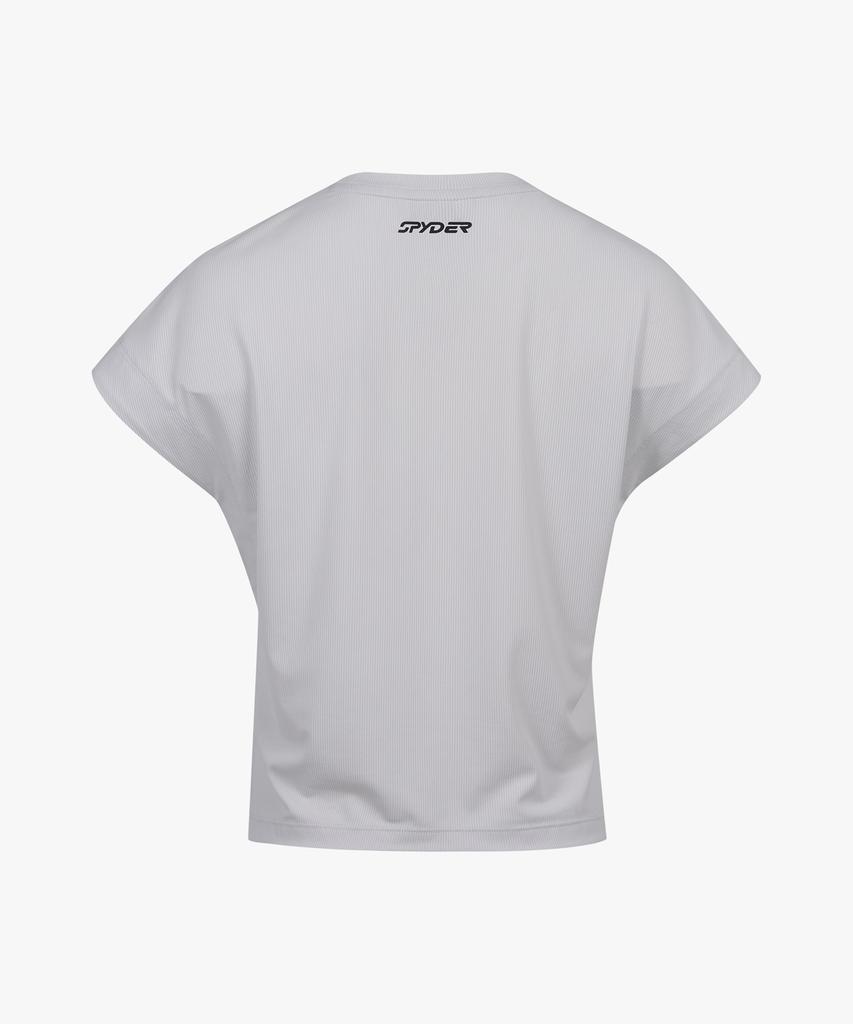 SPYDER Women'S Ribbed Drop Shoulder T-Shirt Spkmcnrs253Wlgr