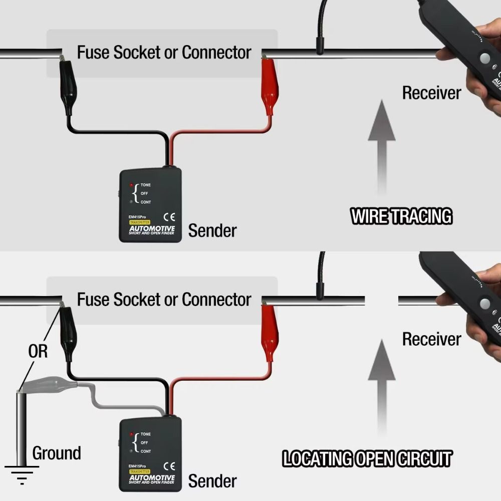 Universal Automotive Cable Tracker 6-42V DC Open Circuit Finder  Automotive Repair