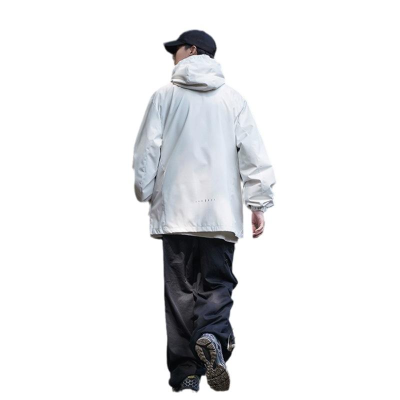 Мужская куртка Весна, Осень и Лето Куртка для активного отдыха Мужская куртка для хайкинга Чистая простая ветровка