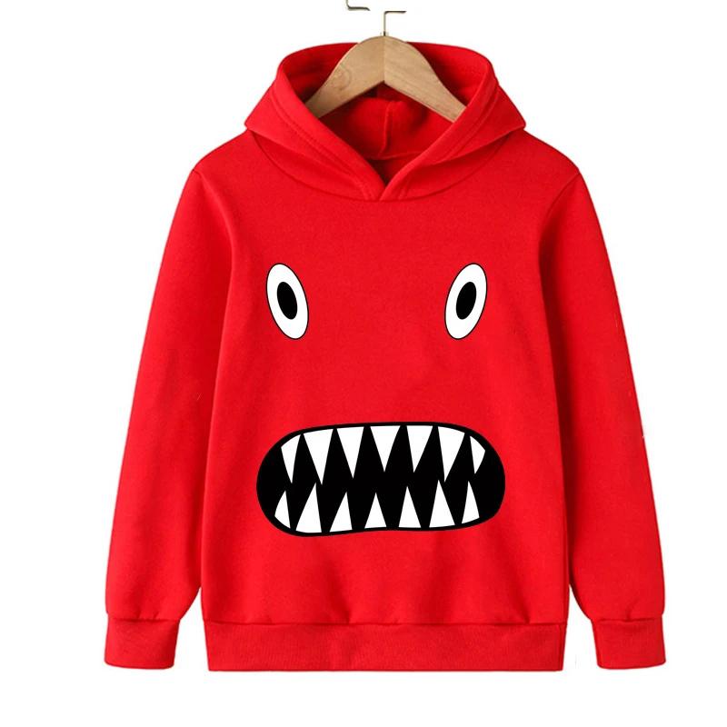 2026 Rainbow friends New Boys' Hoodies game Cartoon Print Children's Spring Autumn Winter Long Sleeve Sweatshirt cute girls hoodies