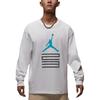 AS M J BRK AJ11 GFX LS Crew Soft Round Neck Pullover Long Sleeve T-Shirt Men Tops IM6508100