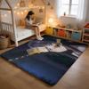 Floor Mat Soft Flannel Rug Non Slip Absorbent Mat for Bathroom Bedroom Home Decor Rapper W WAKE UP LUCKI