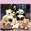 Cute Panda Animal Plush Doll With Pp Cotton Filling For Children Youth And