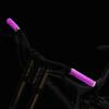 Bike Handlebar Grips Single Lock Non Slip Fits 22.2mm Handle for Mountain Commuter Folding Bikes Purple