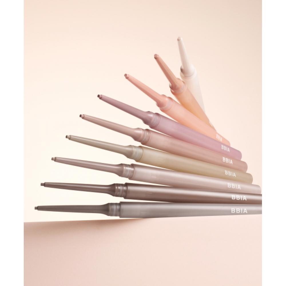 Bbia 3set Nudie Slim Eyeliner 9colors +shadow Blending Brush Included
