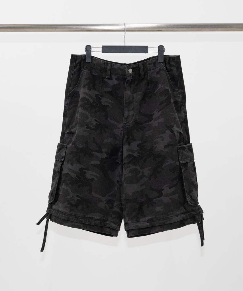 Шорты-карго ETCE с задней молнией (Camo)