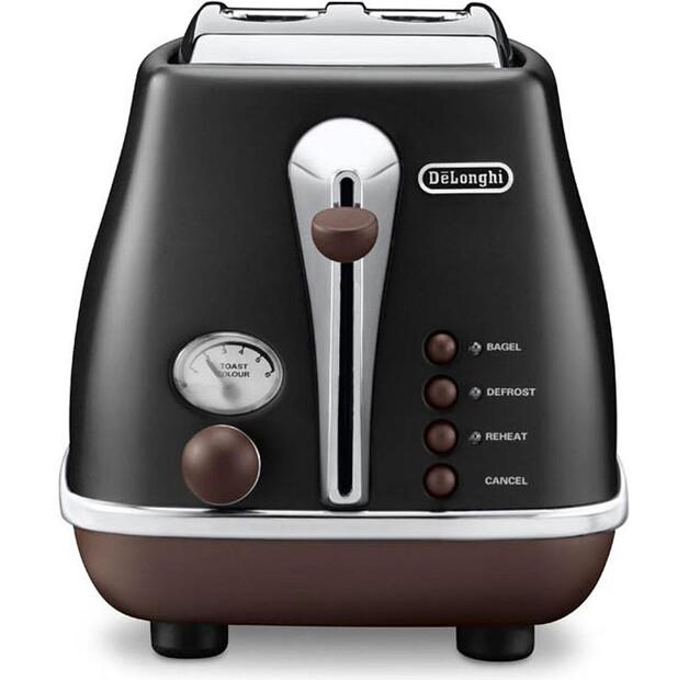 Тостер DeLonghi CTOV 2103.BK+BW