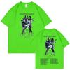 Gerunisex Rock Band Tokio Hotel The Tour T Shirts Unisex Hip Hop Punk Gothic Tshirt Cotton Casual Loose Short Sleeve Tshirts Black