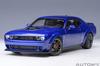AUTOart 1/18 Scale Dodge Challenger R/T Scat Pack Widebody 2022 Indigo Blue/Metallic Blue Finished Model