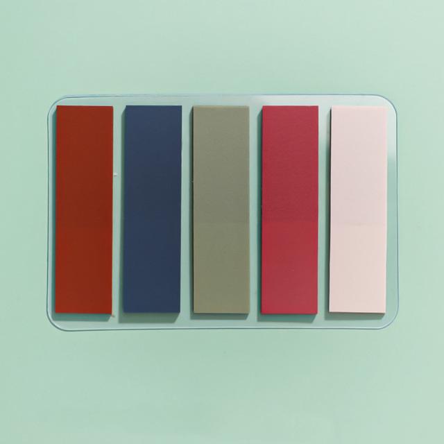 100 листов макарон цветные липкие заметки наклейка-пастер указатель флаги ключевые точки этикетка закладка школьные канцелярские товары