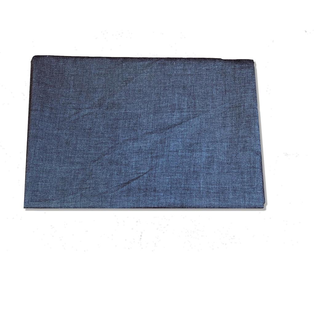 Unstitched 100% Cotton Chambray Shirt Fabric , Sold By Meter