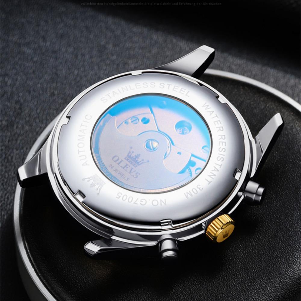 OLEVS New Top Men's Watch Multifunctional Mechanical Watch Fully Automatic Business Waterproof Men's Watch High -end Watch