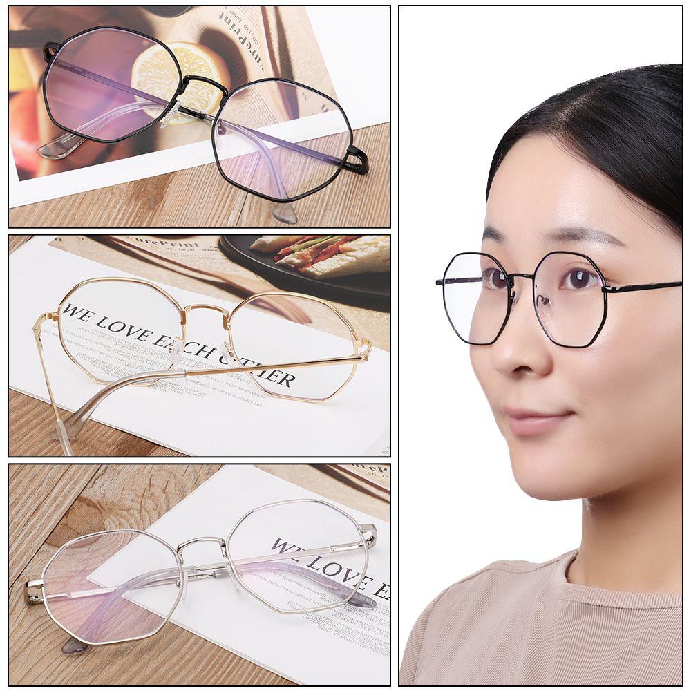 Retro Anti Blue light Metal Anti-blue Glasses Eyeglasses Eye wear Vision Care