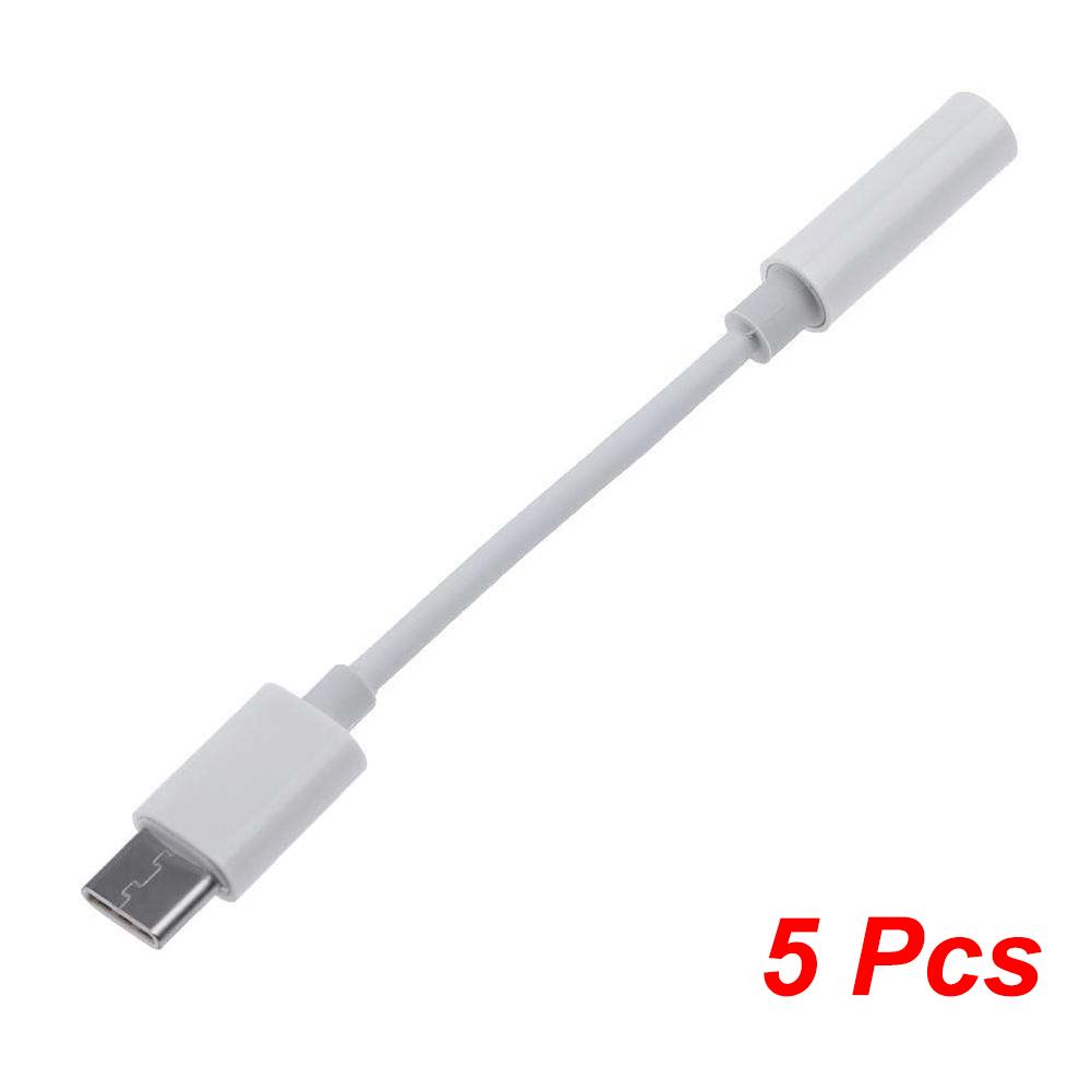 USB Type C 3.5mm Jack Earphones Adapter Type USB C to 3.5mm Headphones AUX Audio Adapter Cable For Xiaomi Redmi Huawei Oneplus